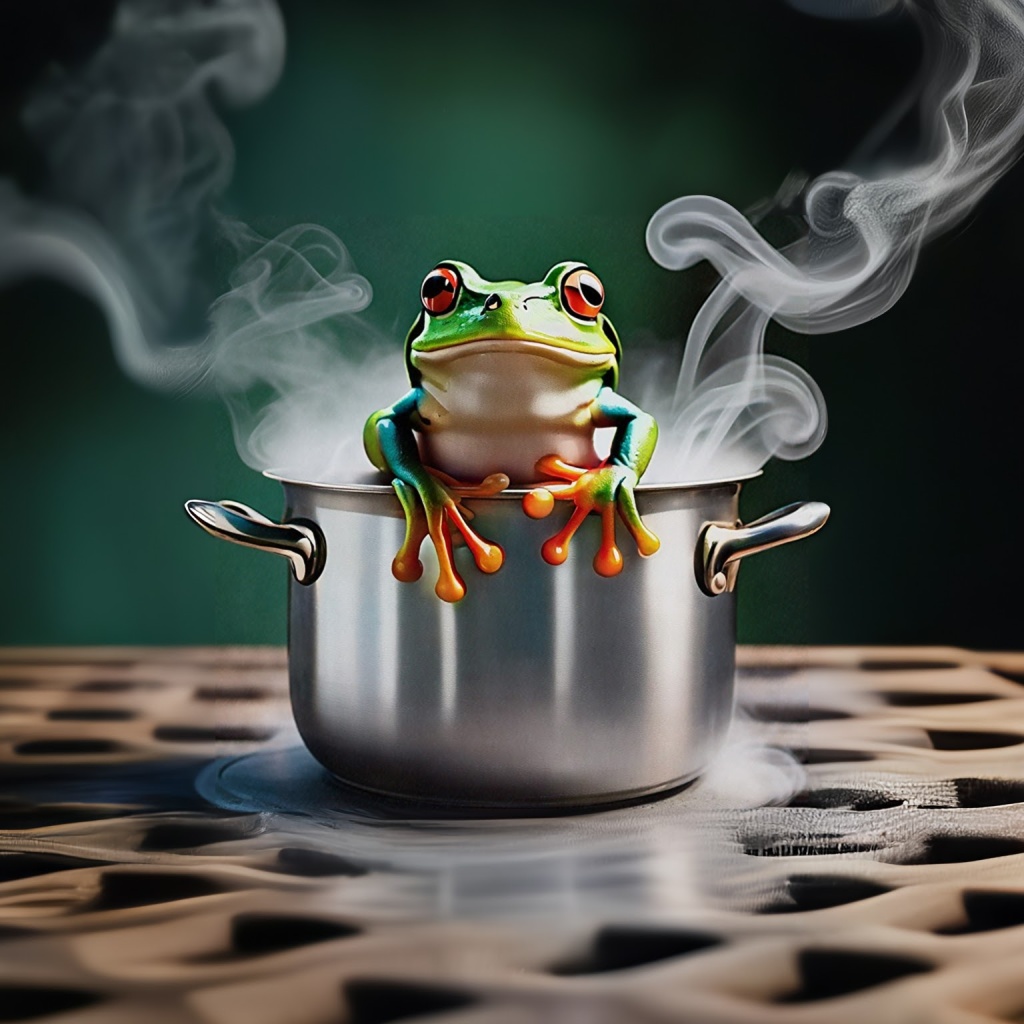 Frogs in hot water – A call to action!